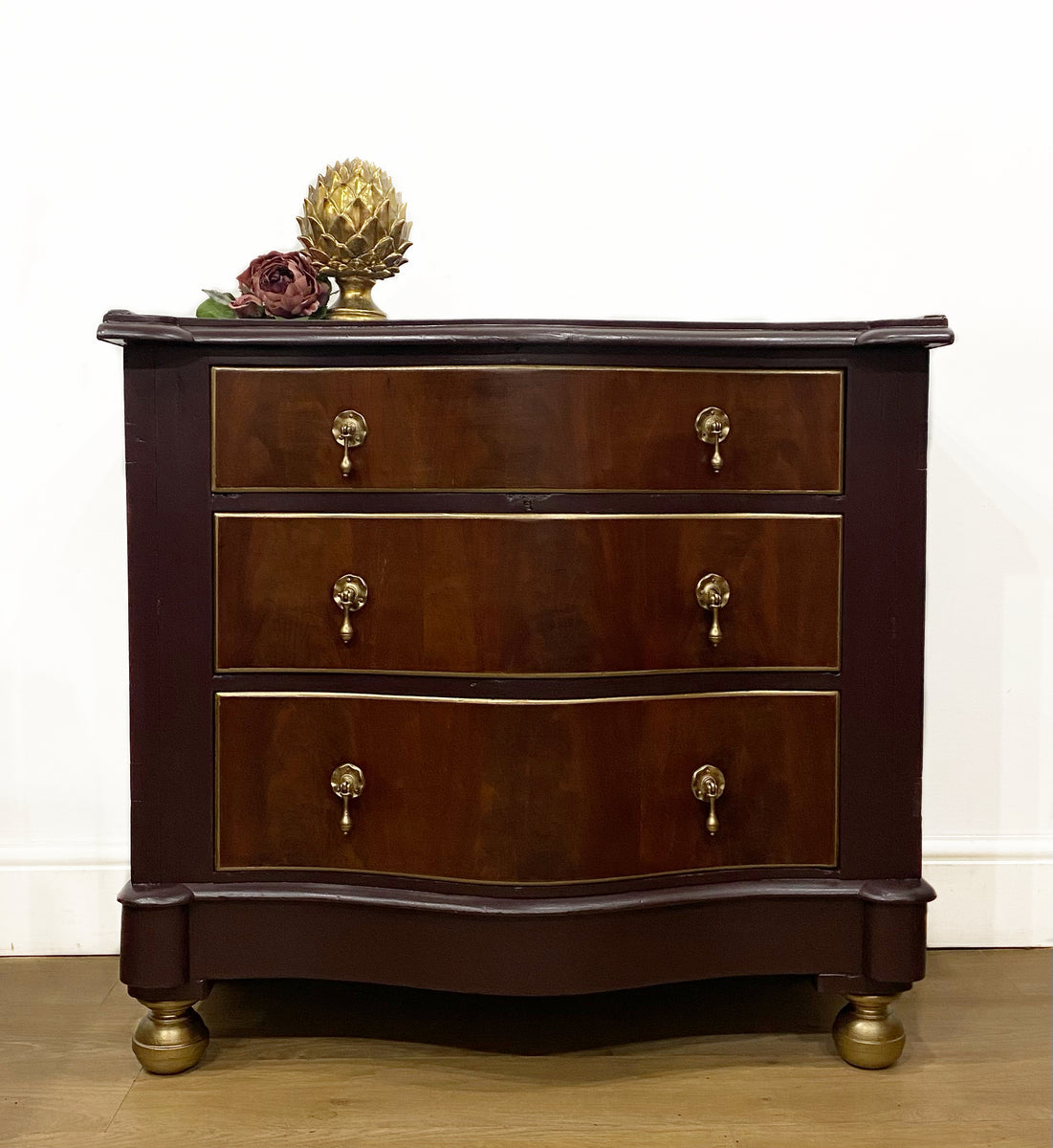 Aubergine Furniture Paint - Dark Mahogany - Wise Owl One Hour Enamel ...