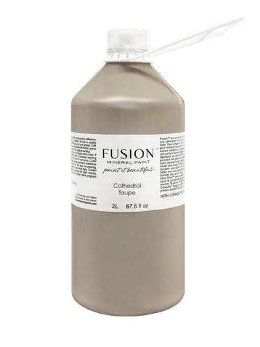 Cathedral Taupe - 2 litre bottle, Fusion Mineral Paint