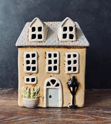 Lantern Garden Tealight House - Village Pottery