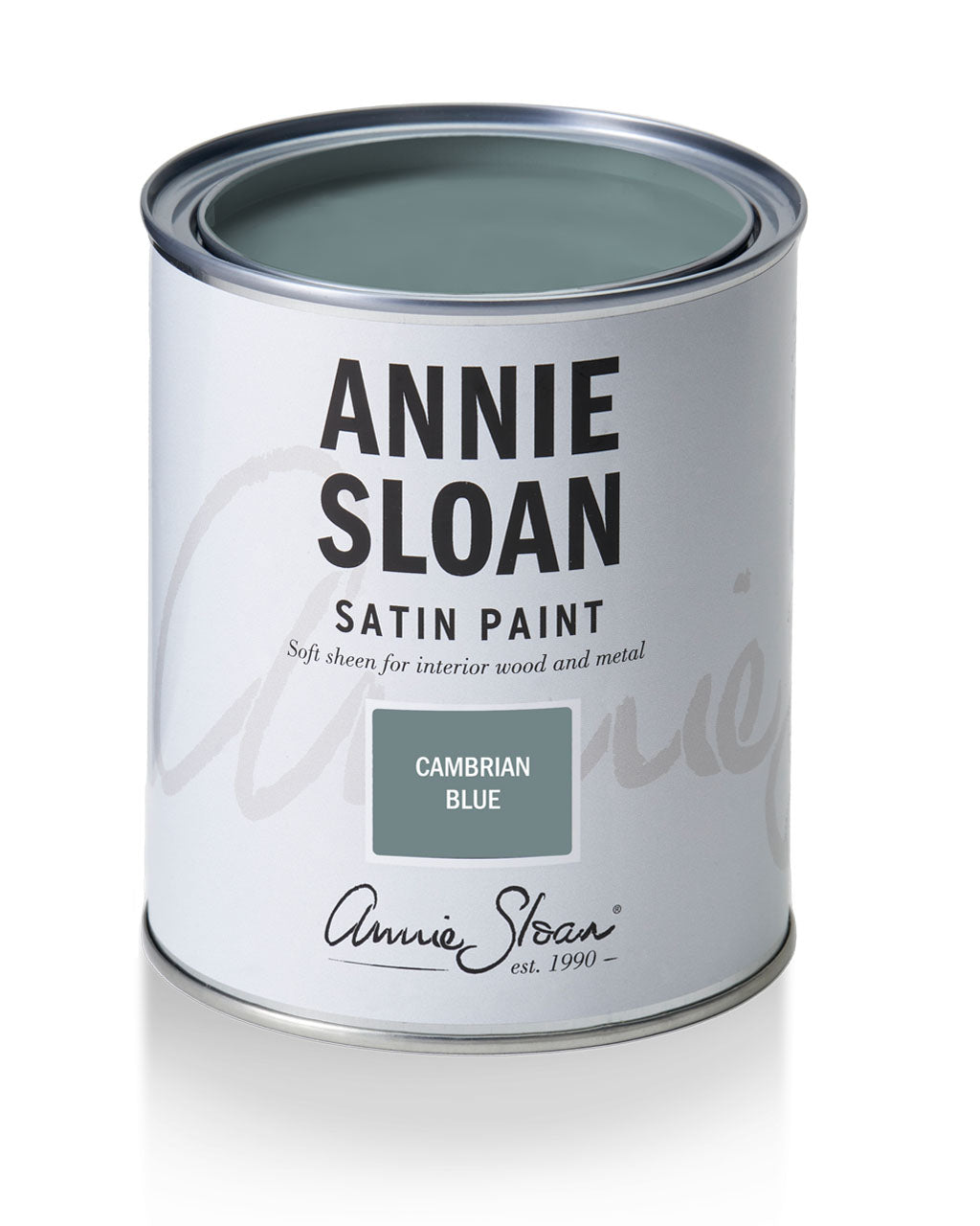 Steel Blue - Cambrian Blue - Annie Sloan Satin Paint