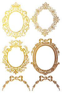 Petits Ornements IOD Gilded Foil Transfer - Iron Orchid Designs