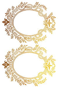 Petits Ornements IOD Gilded Foil Transfer - Iron Orchid Designs