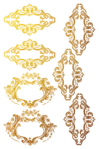 Petits Ornements IOD Gilded Foil Transfer - Iron Orchid Designs