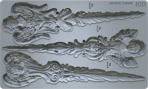 Angelic Tapers Mould by IOD - Iron Orchid Designs