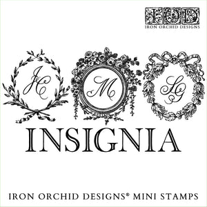 Insignia IOD Stamps - Iron Orchid Designs