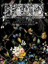 Load image into Gallery viewer, Lost Garden IOD Transfer - Iron Orchid Designs