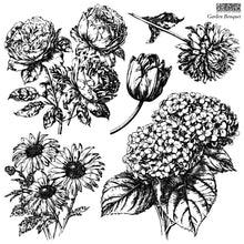 Load image into Gallery viewer, Garden Bouquet IOD Decor Stamp - Iron Orchid Designs