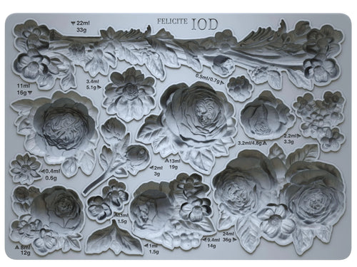 Felicite Mould by IOD - Iron Orchid Designs