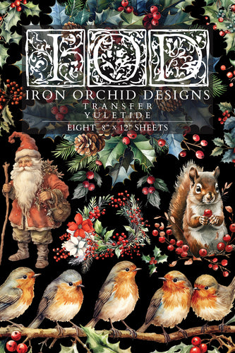 Yuletide IOD Transfer - Iron Orchid Designs