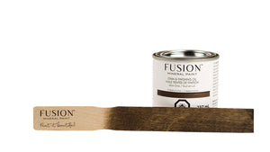 Cappuccino Stain & Finishing Oil - Fusion Mineral Paint