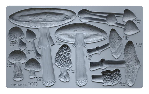 Toadstool Mould by IOD - Iron Orchid Designs 