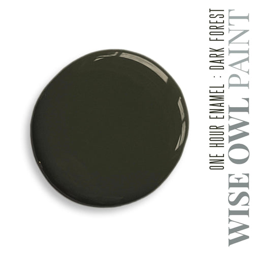 Dark Forest Green - Wise Owl One Hour Enamel Paint