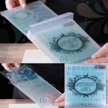 Load image into Gallery viewer, Apothecary Labels IOD Stamps - Iron Orchid Designs