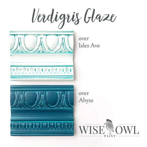 Verdigris Glaze | Wise Owl Paint